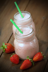 Strawberry smoothie - Frullato di fragole