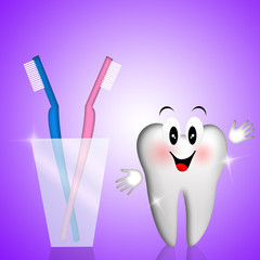 Toothbrush for him and her