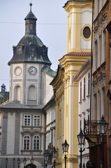 Obraz premium Altstadt in Pilsen, Tschechische Republik