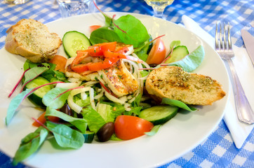 Greek salad.