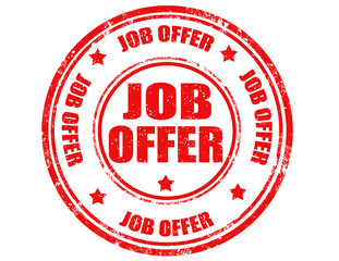 Job offer-stamp