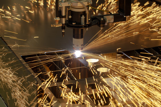 Plasma cutting metalwork industry machine