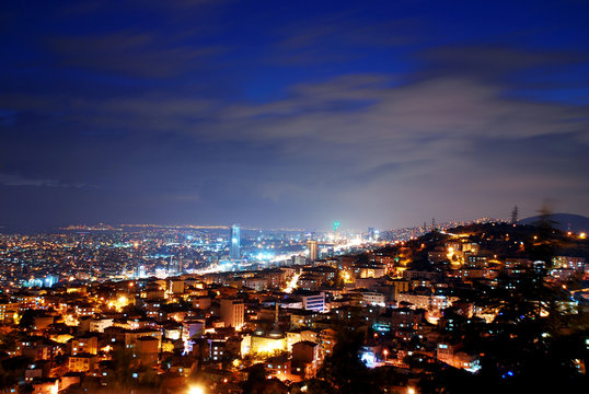 Istanbul City at Night