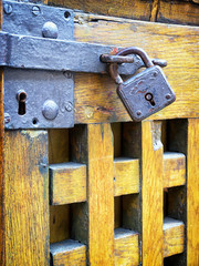 old padlock