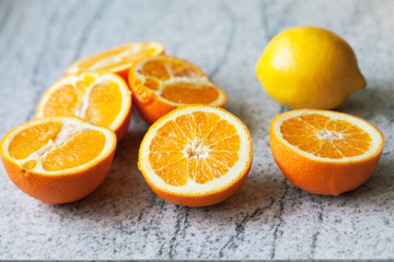 Oranges and lemon