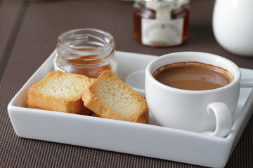 Breakfast scene