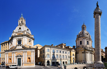 Obraz premium Colonna Traiana, Roma