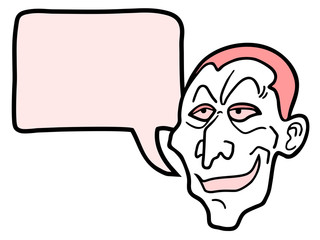 Evil man