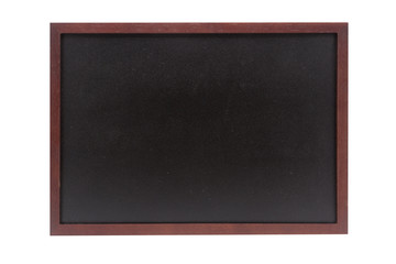 Fototapeta premium blank blackboard on a white background with work path 2