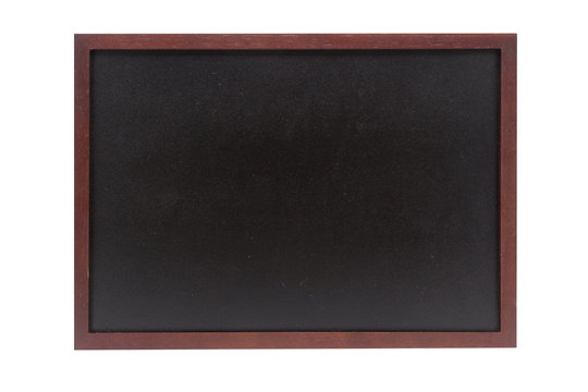 blank blackboard on a white background with work path 2