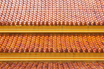 The texture temple of roof