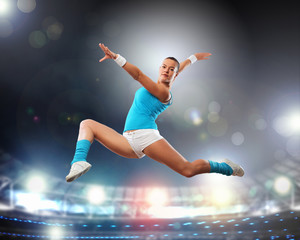 Sport young woman