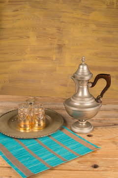 Arabic tea still life