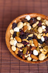 Dried fruits and nuts