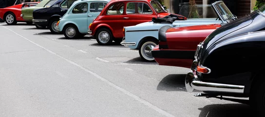 Door stickers Vintage cars vintage car show