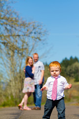 Fototapeta premium One Year Old Parenting