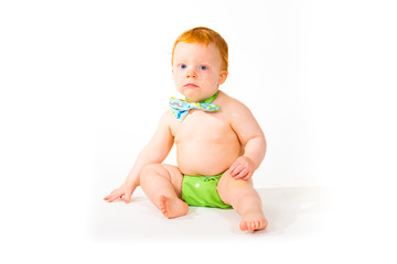 One Year Old in Studio