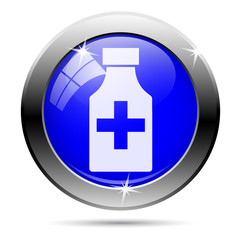 Obraz premium Metallic glossy icon