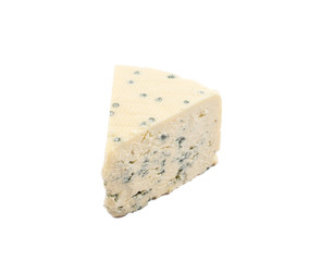 Danablue danish blue cheese isolated