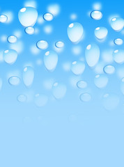 Water drop background