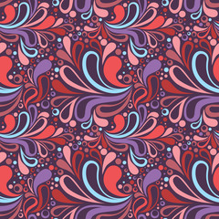Colorful summer seamless pattern © Yuzach