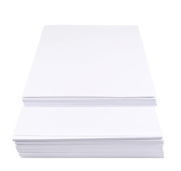 Stack of a4 size white paper sheet