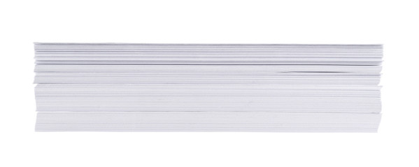 Stack of a4 size white paper sheet