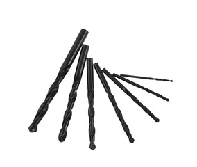 Metal drill bit composition isolated
