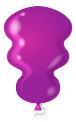 Violet balloon