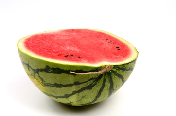 Watermelon from japan isolated on white background