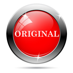 Metallic glossy icon