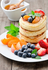frische Pancakes