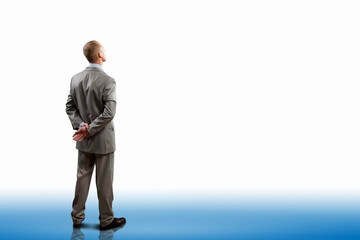 Thoughtful businessman