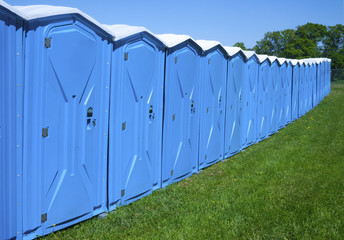 Portable toilets