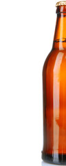 Beer bottle isolated on white