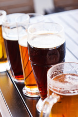 different kinds of beer