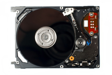 Hard Drive close up photo