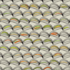 Illustration of a seamless graphic pattern