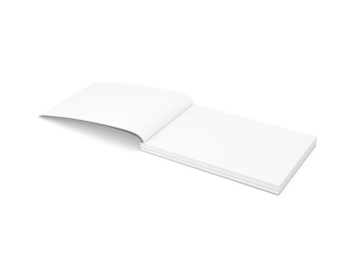 Magazin A4 Cover quer Doppelseite