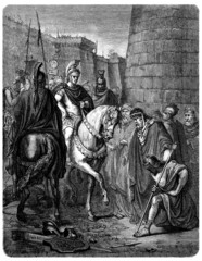 Obraz premium Ancient Rome : Legion conquering Greece