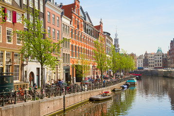 Fototapeta premium Singel canal, Amsterdam