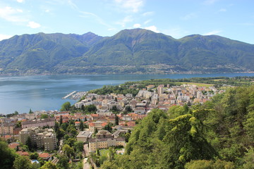 Fototapeta na wymiar Ticino Lugano Szwajcaria