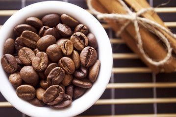 coffee and cinnamon
