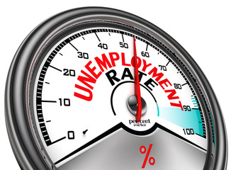 unemployment rate conceptual meter