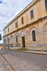 Fototapeta na wymiar Seminarium pałac. Ugento. Puglia. Włochy.