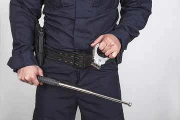 policeman gun