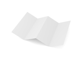 Leporello Falz A4 offen liegend