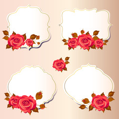 flower card vector