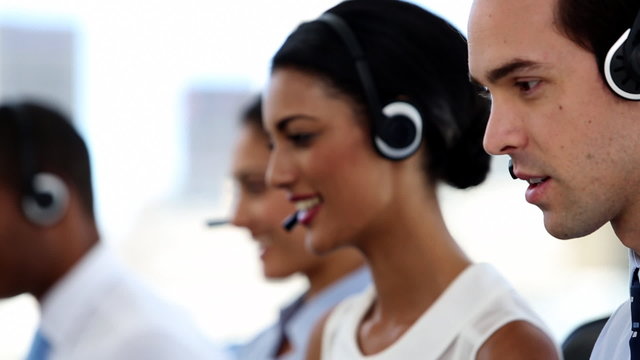 Group of agents in a call centre