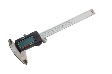 caliper gauge tool vernier white metal instrument measure slide